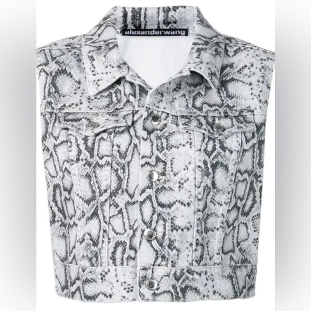 Alexander wang cropped vest